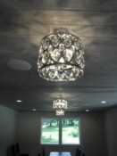 Pine Hall Spruce Room prism lights